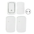 thumbnail image 1 of Juego de timbre inalámbrico ANGGREK autogenerador con 2 receptores, IP68, sin batería, 1 of 7
