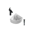 thumbnail image 1 of DROP Bath and Kitchen DR091257 Bathroom Vessel Sink Set, 1 of 1