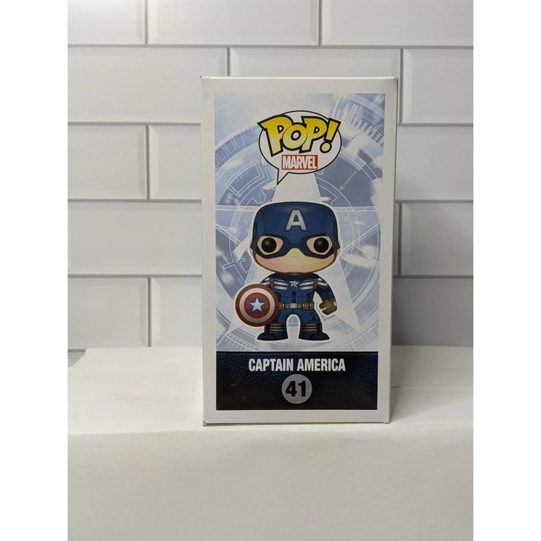 Funko POP Heroes: Captain America Movie 2 - Captain America Action