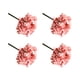thumbnail image 1 of Billuyoard 4 pack/lote de flores artificiales para una decoración del hogar versátil y fácil de mantener flores artificiales de boda Decoración del hogar carmín, 1 of 6