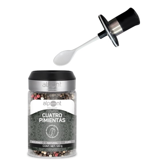 Alpont Cuatro Pimientas Mezcla De Pimientas En Grano 120 G