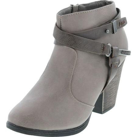 

Dollhouse Womens Purpose Ankle Fashion Bootie Stone 8