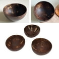 thumbnail image 2 of Cuencos de cáscara de coco, juego de cuencos de coco Juego de cuencos de coco con fugas Cuenco de cáscara de coco para ensalada Tecnología de vanguardia, 2 of 8