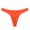 Orange, variant on Relanfenk Intimates Mens Underwear Micro Thong Bikini Front Hole Underwear Underpants