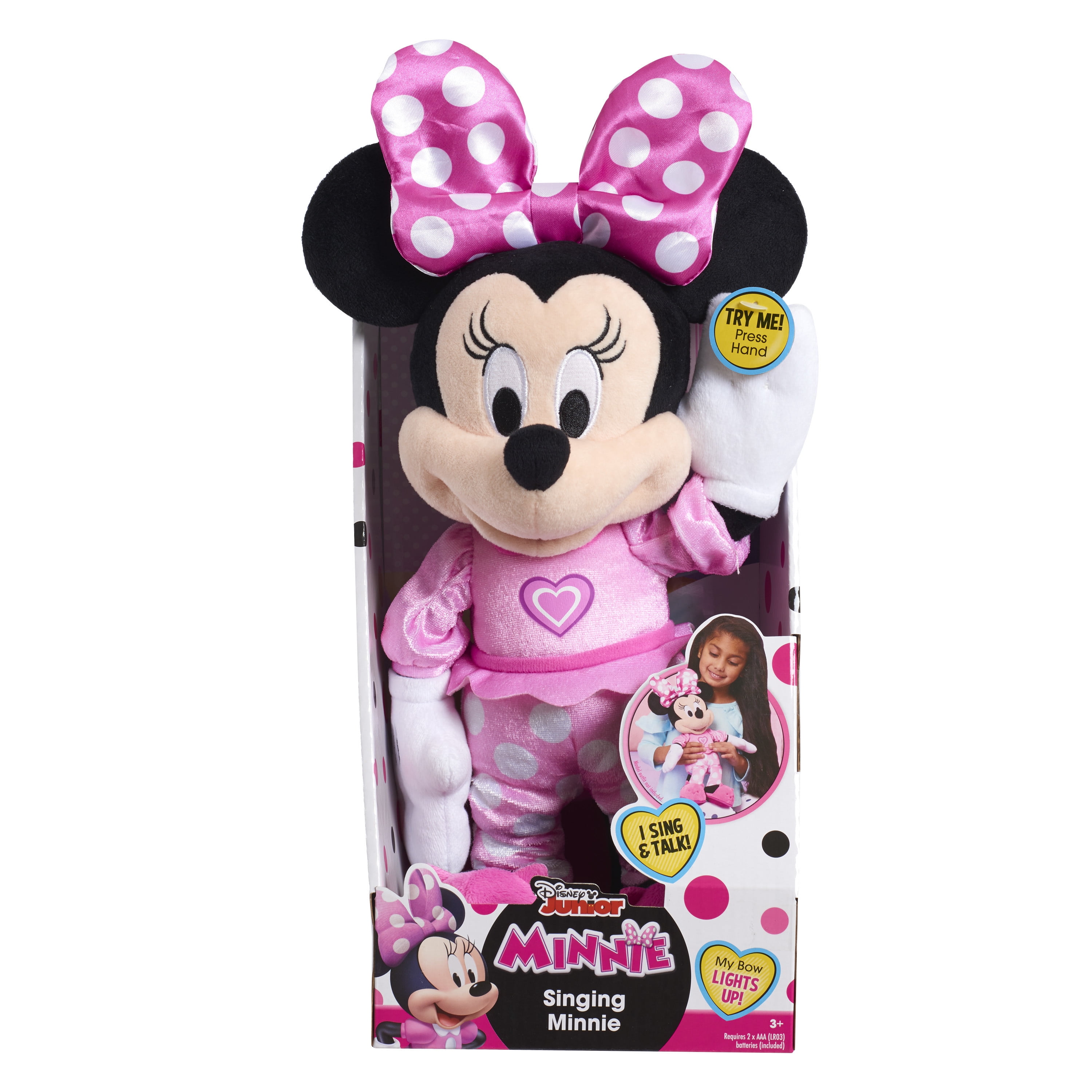minnie mouse happy helpers musical light up plush