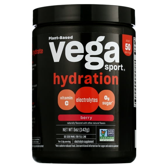 Vega Sport®, Plant-Based Hydration, Berry, 5 oz (142 g)