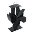 thumbnail image 4 of Ventilador de estufa accionado por calor,Ventilador de estufa accionado por calor Ventilador de estufa de leña Ventilador para chimenea Fiabilidad excepcional Jadeshay A, 4 of 8