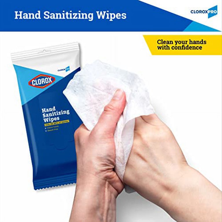 Clorox Pro Hand Wipes in Resealable Canister, 270 Ct