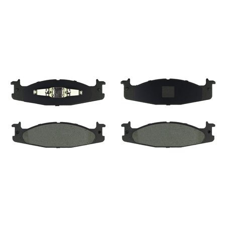 Gridiron Brakes Semi-Metallic Front Brake Pad Set Driver and Passenger Side