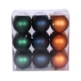 thumbnail image 3 of Vickerman 4" Copper, Midnight Blue, and Midnight Green Ornament Assortment, 18 per box., 3 of 3