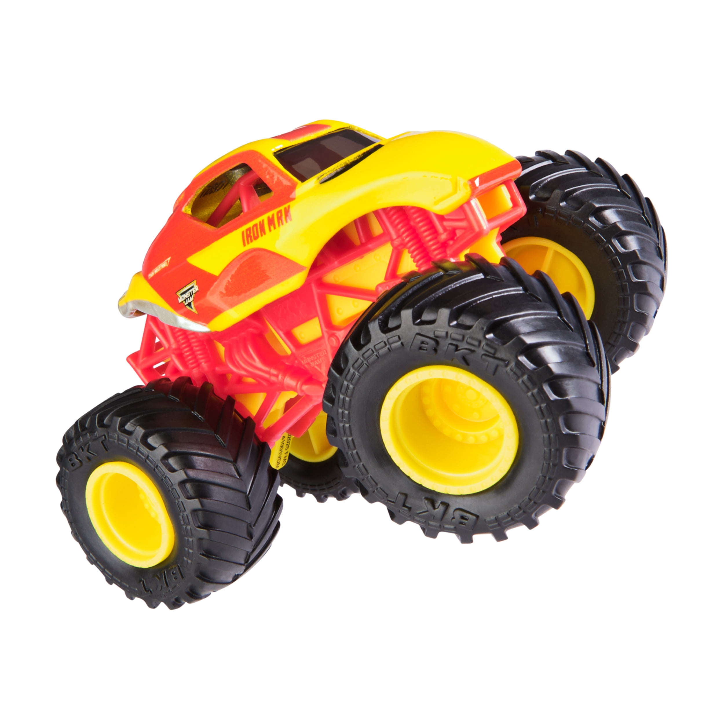 Monster Jam, Marvel Official Iron Man Monster Truck, Die-Cast Vehicle, 1:64 Scale, Super Hero Kids Toys for Boys Ages 3 and up