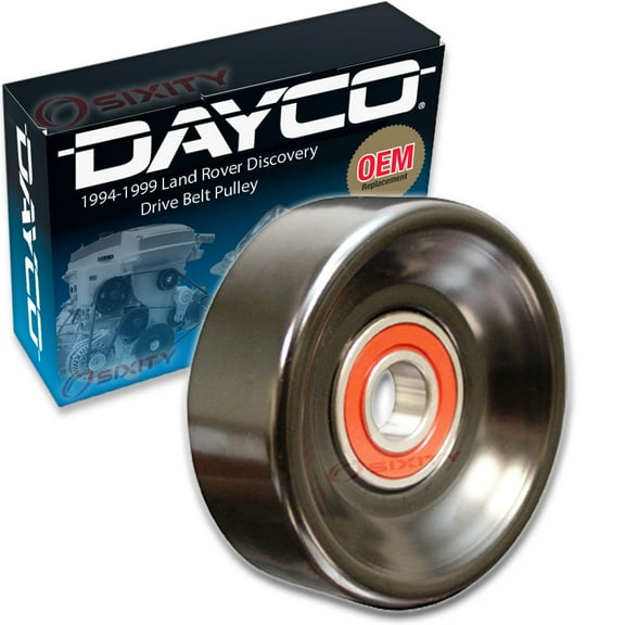 Dayco Drive Belt Tensioner Pulley compatible with Land Rover Discovery 1994-1999