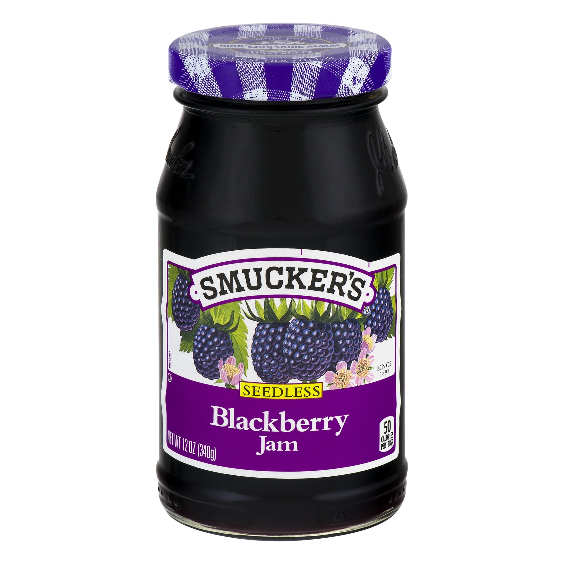 Smucker's Seedless Blackberry Jam, 12 oz