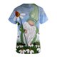 thumbnail image 5 of Puntoco Camisa Mujer Manga Corta Cuello Pico San Patricio Estampado Con Protector Bolsillo Liquidación Puntoco Puntoco-5173, 5 of 7