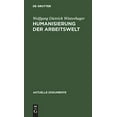 thumbnail image 1 of Humanisierung der Arbeitswelt (Allemand Édition), 1 of 1