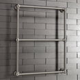 thumbnail image 3 of Kingston Brass DTC322419SN 24 in. Maximilien Wall Mount Towel Rack, Brushed Nickel, 3 of 5