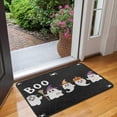 thumbnail image 2 of Spider Bat No Slip Doormat 30x17 Inch Happy Halloween Pumpkin Ghost Protection Welcome Mat Layered Door Mats for Entryway Porch Entryway Bathroom, 2 of 7