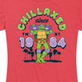 thumbnail image 3 of Teenage Mutant Ninja Turtles - Chillaxed Since 84 - Women's Short Sleeve Graphic T-Shirt, 3 of 5