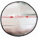 thumbnail image 3 of Parasol para volante de coche, protección solar UV con elementos reflectantes de seguridad (diámetro de 43 cm), 3 of 5