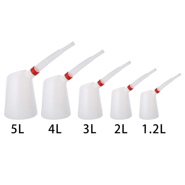 Oil Measuring Jug With Pouring Flexible For Automotive Garage