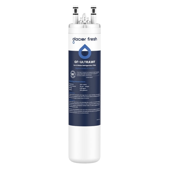 Glacier Fresh Replacement for Frigidaire ultrawf,Pure Source Ultra, 9999, 469999, 46-9999, A0094E28261 Refrigerator Water Filter,Pack of 1