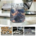 thumbnail image 6 of Yayeee Ashtray with Lid for Cigarette Smokeless Stainless Steel Home Ash Holder, Ethereal Mountain, 6 of 7