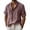 Purple-1, variant on Aofany Men's Button Down Shirts Short Sleeve Casual Shirts Cotton Linen Summer Beach Shirts Vacation Shirts