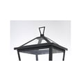 thumbnail image 3 of Elegant Lighting Frankford 7 inch Outdoor Pendant in Black, 3 of 7