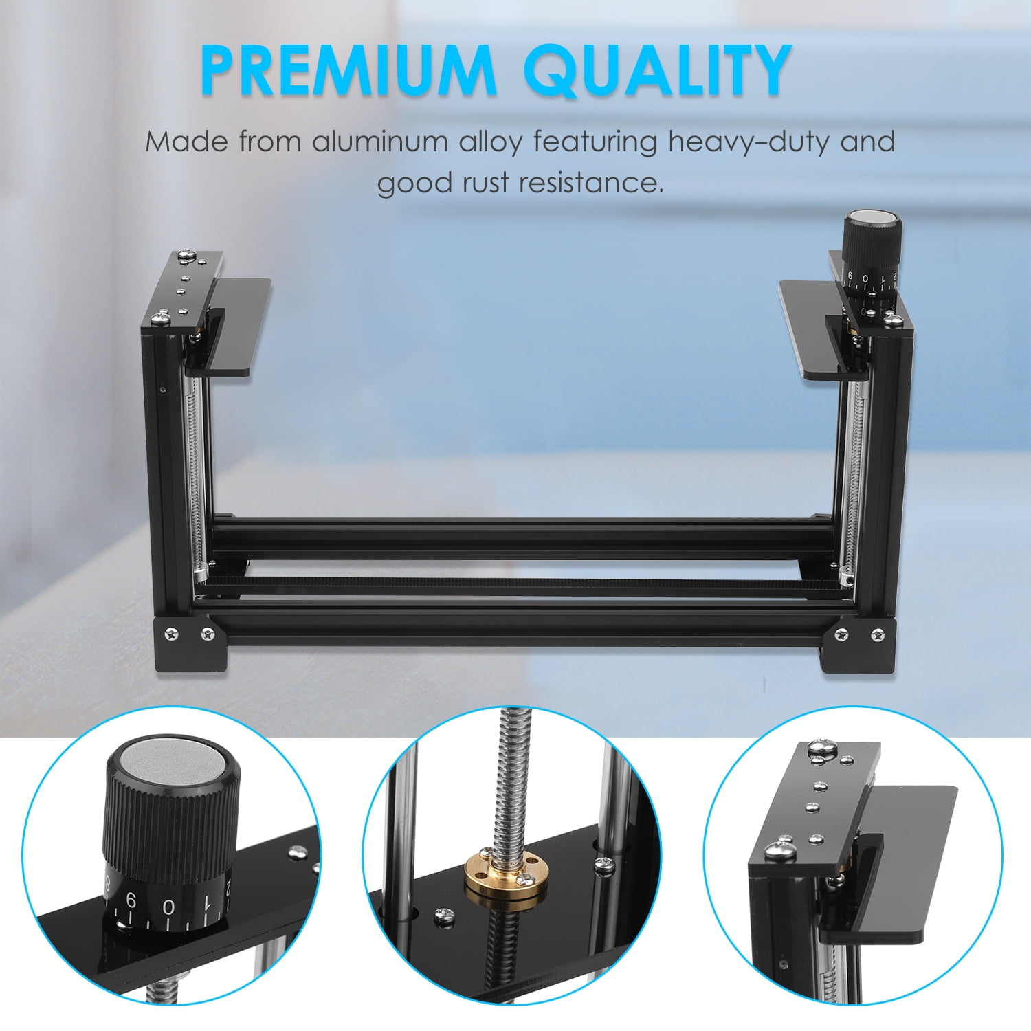 K/D Topuality Lifting Platform Stand Lab Lifter Vertical Lifting with Adjustable Height Within 8 inch for Engraving Machine Experiments DIY Handwork Carving K/D Topuality Lifting Platform Stand Lab Lifter Vertical Lifting with Adjustable Height Within 8 inch for Engraving Machine Experiments DIY Handwork Carving
