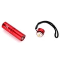 thumbnail image 2 of Soidarity Linterna portátil de 500 lúmenes, lámpara con zoom, suministros de iluminación nocturna para viajes al aire libre, escalada, ciclismo, pesca Ropa Deportiva, Zapatos Rojo Soidarity OD019538-01B, 2 of 6