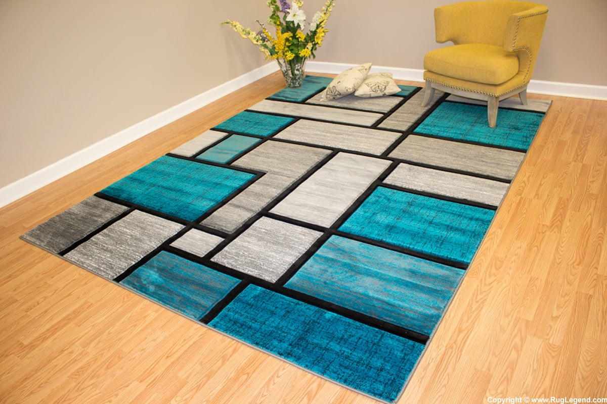 Rug Legend PREMIUM 3D Hand Carved Modern Rug Contemporary 3995