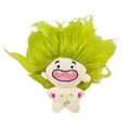 thumbnail image 2 of Idol Doll - Adorno de peluche de peluche, colección de llaveros suaves, muñeca decorativa, divertida muñeca de peluche para adultos, niños y niñas Verde, 2 of 8
