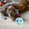 Niyofa Fluffy Plush Cat Toy Balls Interactive Chirping Balls with 3