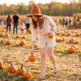 thumbnail image 5 of Lightweight Stretchy Halloween Pointed Wizard Hat, Wide Brim Witch Hat Costume Accessory, Comfort Fit for Halloween Themed Party, Role Play & Daily Styling Saffron, 5 of 7
