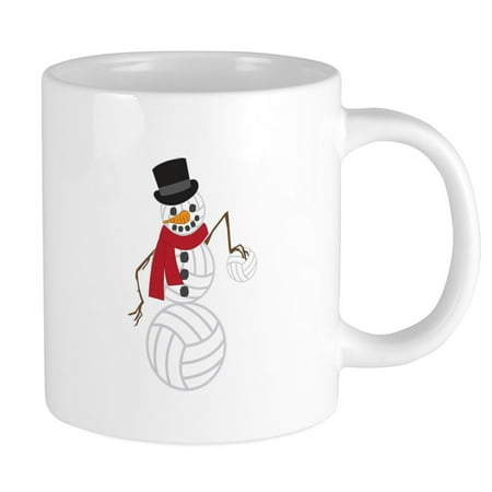 

CafePress - Volleyball Snowman - 20 oz Ceramic Mega Mug