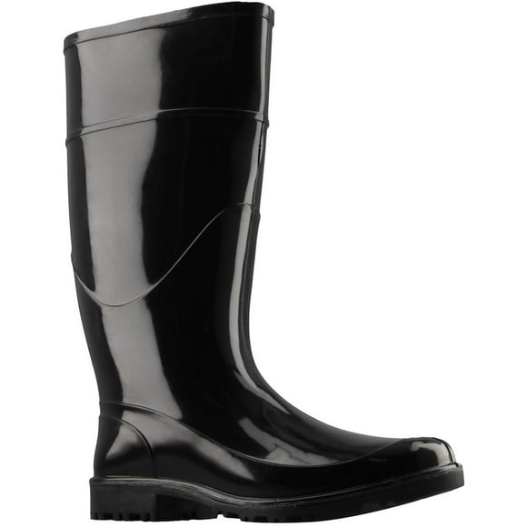 Botas TOP MODA Lluvia Impermeable Dama Mujer negro 26