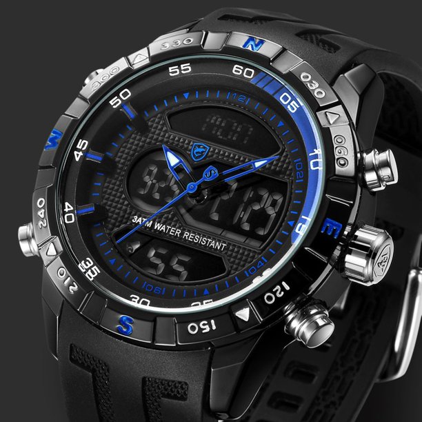 Black outlet watch waterproof