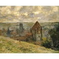 thumbnail image 2 of Monet, Claude 24x20 Black Modern Framed Museum Art Print Titled - Dieppe, 2 of 4