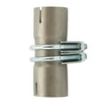 thumbnail image 2 of Exhaust Pipe Joiner 45mm Universal High Strength Stainless Steel Exhaust Pipe Butt Joint for Repairing, 2 of 7
