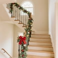 thumbnail image 4 of SIfdSeng Get it Fast Xmas Greenery 180Cm Decorate Stairs Doors & Mantels, 4 of 6