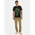 thumbnail image 4 of Saint Patrick's Day Men's and Big Men's Celtic Cross Graphic Tee by Way to Celebrate, Sizes XS-3XL, 4 of 5