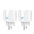 thumbnail image 1 of Enchufe inteligente Tuya Wifi de 16 A con temporizador remoto por voz, hogar inteligente a través de Smart Life, monitoreo de energía en tiempo real, fácil de usar, 1 of 7