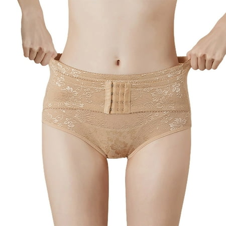 Rovga Underwear Shapewear Women Control Shorts Body Shaper Panties Mid-Waist Lifter Thigh Female Comfy Stretch Panty