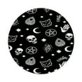 thumbnail image 1 of Halloween Round Rug Living Room Holiday Mat Stain & Easy To Clean, 1 of 3