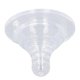 thumbnail image 3 of 4PCS Infant Bottle Nipples Silicone Replacement Wide Neck Accessory Clear Cross Hole Breastfeeding Nipple, 3 of 4