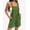 Army Green, variant on Ekouaer Women' Rompers Jumpsuits Sleeveless Adjustable Ribbed Knit Vacation Beach Travel Overall Shorts Outfits