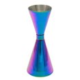 thumbnail image 1 of Dispositivo de medición de vino de acero inoxidable, vaso medidor de 100 ml con forma de cono y anillo dorado, con escala, 1 of 4