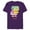 Purple, variant on Disney Big City Greens Gramma Alice Mood - Short Sleeve Blended T-Shirt for Adults -Customized-Yellow