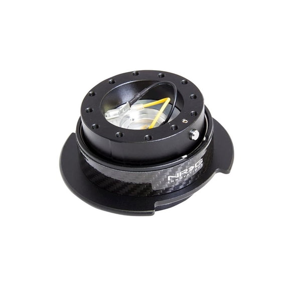NRG INNOVATION Steering Quick Release Kit 2.5 Black w/ Carbon