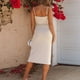 thumbnail image 3 of Vestido ajustado elástico para mujer, sin mangas, espalda abierta, cuello redondo, abertura con botones, vestido de punto acanalado para fiesta, club, boda, 3 of 8